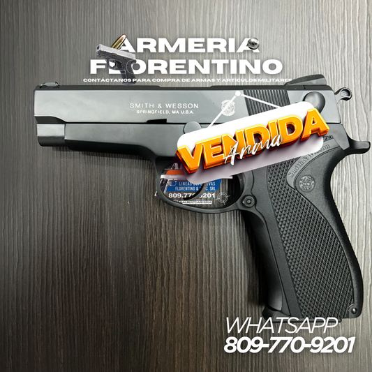 PISTOLA SMITH & WESSON, MODELO 915, CALIBRE 9MM, CAPSULAS: 15 + 1
