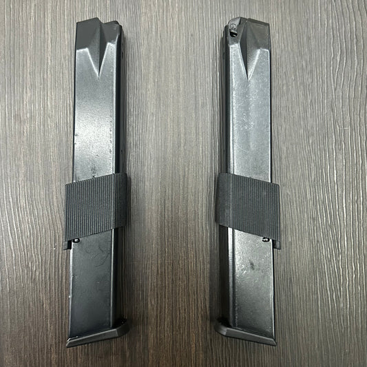 CARGADOR EXTENDIDO PARA PISTOLA SPRINGFIELD HS2000 / XD DE 32 CAPSULAS, CALIBRE 9MM