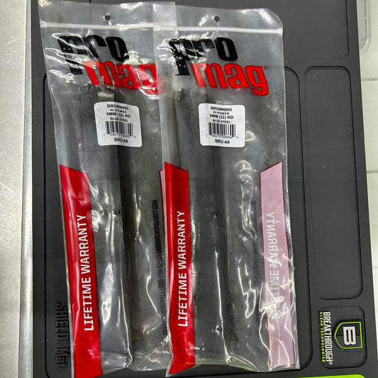 CARGADOR PARA PISTOLA BROWNING HI-POWER DE 30 CÁPSULAS, CALIBRE 9MM