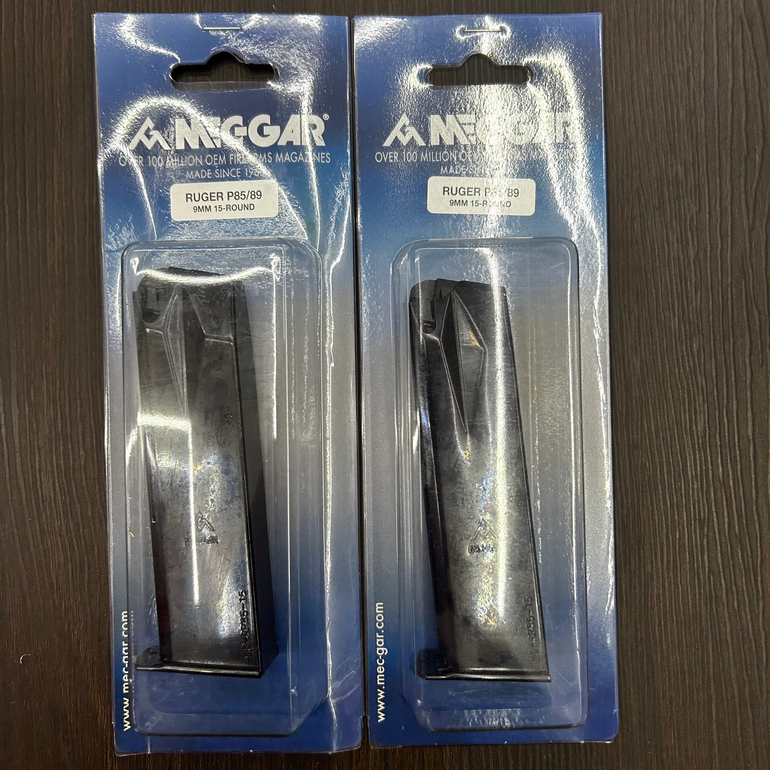 CARGADOR PARA PISTOLA RUGER P85 / P89 DE 15 BALAS, CALIBRE 9MM