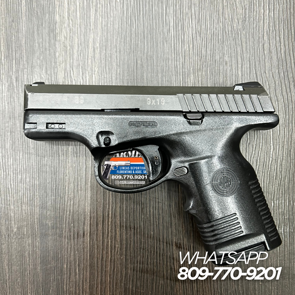 PISTOLA STYER, AUSTRIACA, CALIBRE: 9MM, CAPSULAS 10 + 1