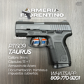 PISTOLA TAURUS, MODELO PT-609 PRO, CALIBRE 9MM, CAPSULAS: 13 + 1