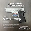 PISTOLA SMITH & WESSON, MODELO 3913, CALIBRE 9MM, CAPSULAS: 8 + 1
