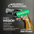 REVOLVER DAN, MODELO WESSON, DE 6 CAPSULAS, CALIBRE: 38MM