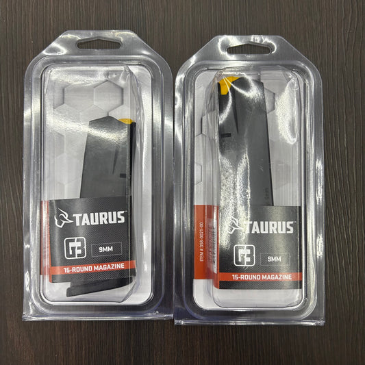 CARGADOR PARA PISTOLA TAURUS G3 DE 15 BALAS, CALIBRE 9MM