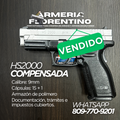 PISTOLA SPRINGFIELD, MODELO HS2000 COMPENSADA, CALIBRE 9MM, CAPSULAS: 16 + 1