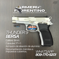 PISTOLA BERSA, MODELO THUNDER 9, CALIBRE 9MM, CAPSULAS: 17 + 1