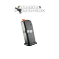 CARGADOR OEM PARA PISTOLA GLOCK 26 DE 10 CÁPSULAS – CALIBRE 9MM