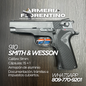 PISTOLA SMITH & WESSON, MODELO 910, CALIBRE 9MM, CAPSULAS: 15 + 1