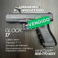 PISTOLA GLOCK, MODELO 17, CALIBRE 9MM, CAPSULAS: 17 + 1
