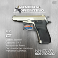 PISTOLA CZ, MODELO 83, CALIBRE .380 ACP, CAPSULAS: 12 + 1