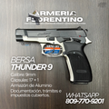 PISTOLA BERSA, MODELO THUNDER 9, CALIBRE 9MM, CAPSULAS: 17 + 1