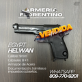 PISTOLA HELWAN, MODELO BRIGADIER, CALIBRE 9MM, CAPSULAS: 8 + 1