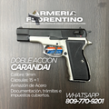 PISTOLA CARANDAI,  MODELO DOBLE ACCION, CAPSULAS: 15 + 1