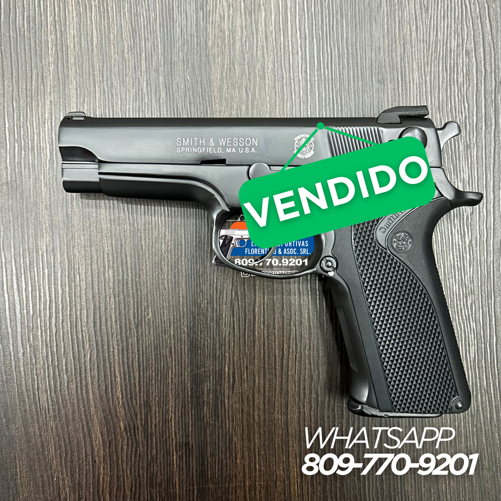 PISTOLA SMITH & WESSON, MODELO 915, CALIBRE 9MM, CAPSULAS: 15 + 1