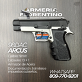 PISTOLA ARCUS, MODELO 98DAC, CALIBRE 9MM, CAPSULAS: 13 + 1