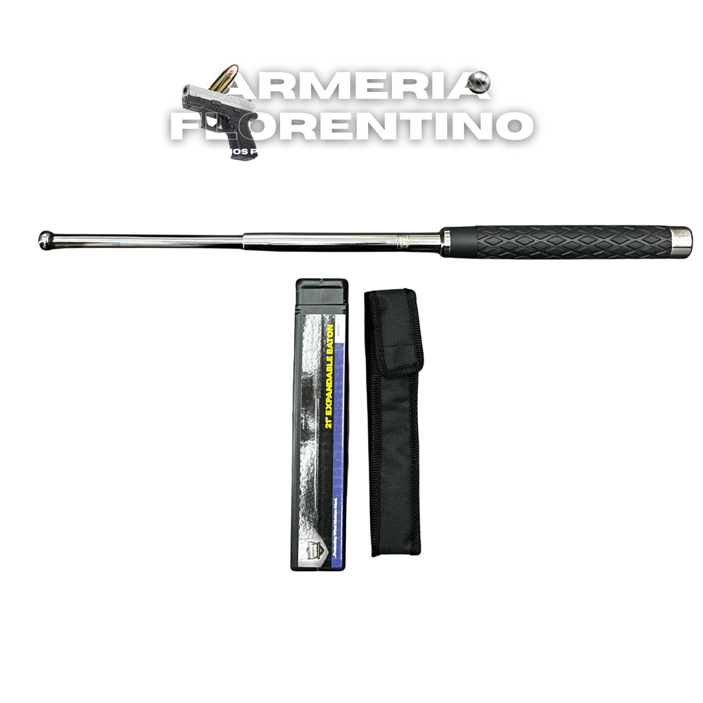 BATÓN EXPANSIBLE DE 21" – ACERO DE ALTA RESISTENCIA