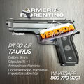 PISTOLA TAURUS, MODELO PT 92 AF, CALIBRE 9MM, CAPSULAS: 15 + 1