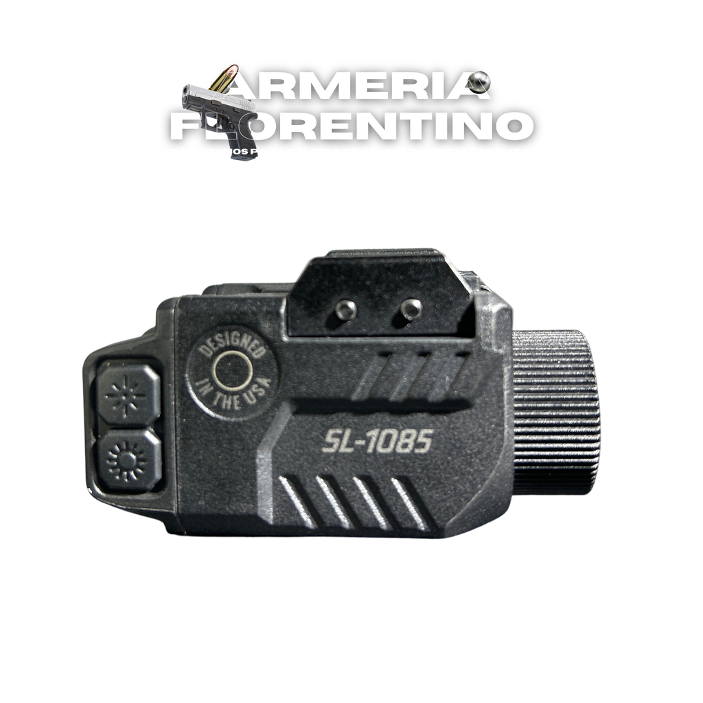 COMBO LUZ TÁCTICA 800 LM + LÁSER PARA RIEL PICATINNY