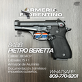 PISTOLA PIETRO BERETTA, MODELO 84BB, CALIBRE .380 ACP, CAPSULAS: 13 + 1