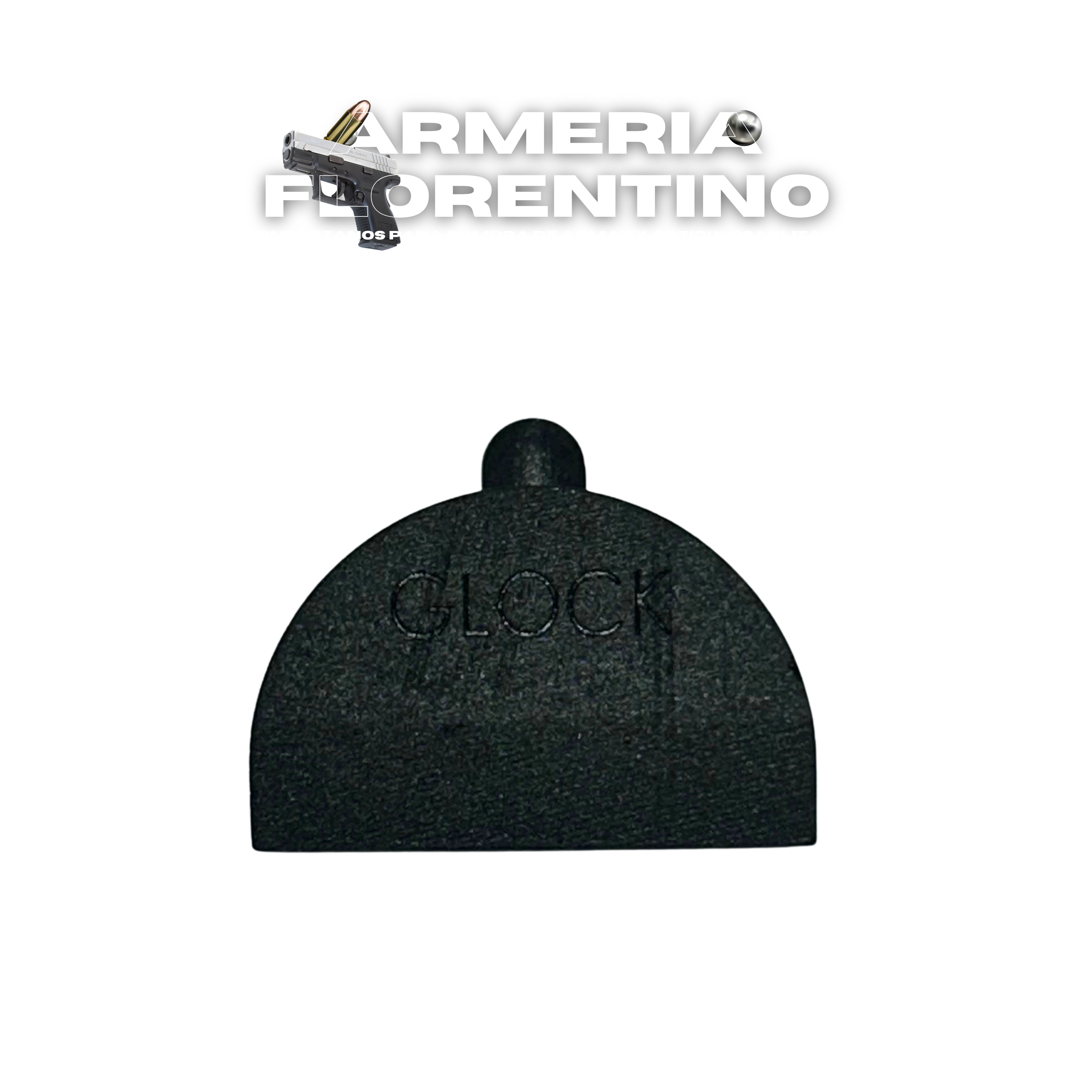 CUBRE FALTA PARA PISTOLAS GLOCK — TAPITA INFERIOR PARA EMPUÑADURA