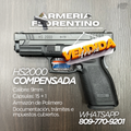 PISTOLA SPRINGFIELD, MODELO HS2000 COMPENSADA, CALIBRE 9MM, CAPSULAS: 15 + 1