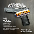 PISTOLA RUGER, MODELO P85, CALIBRE 9MM, CAPSULAS: 15 + 1