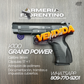 PISTOLA GRAND POWER, MODELO K100, CALIBRE 9MM, CAPSULAS: 17 + 1