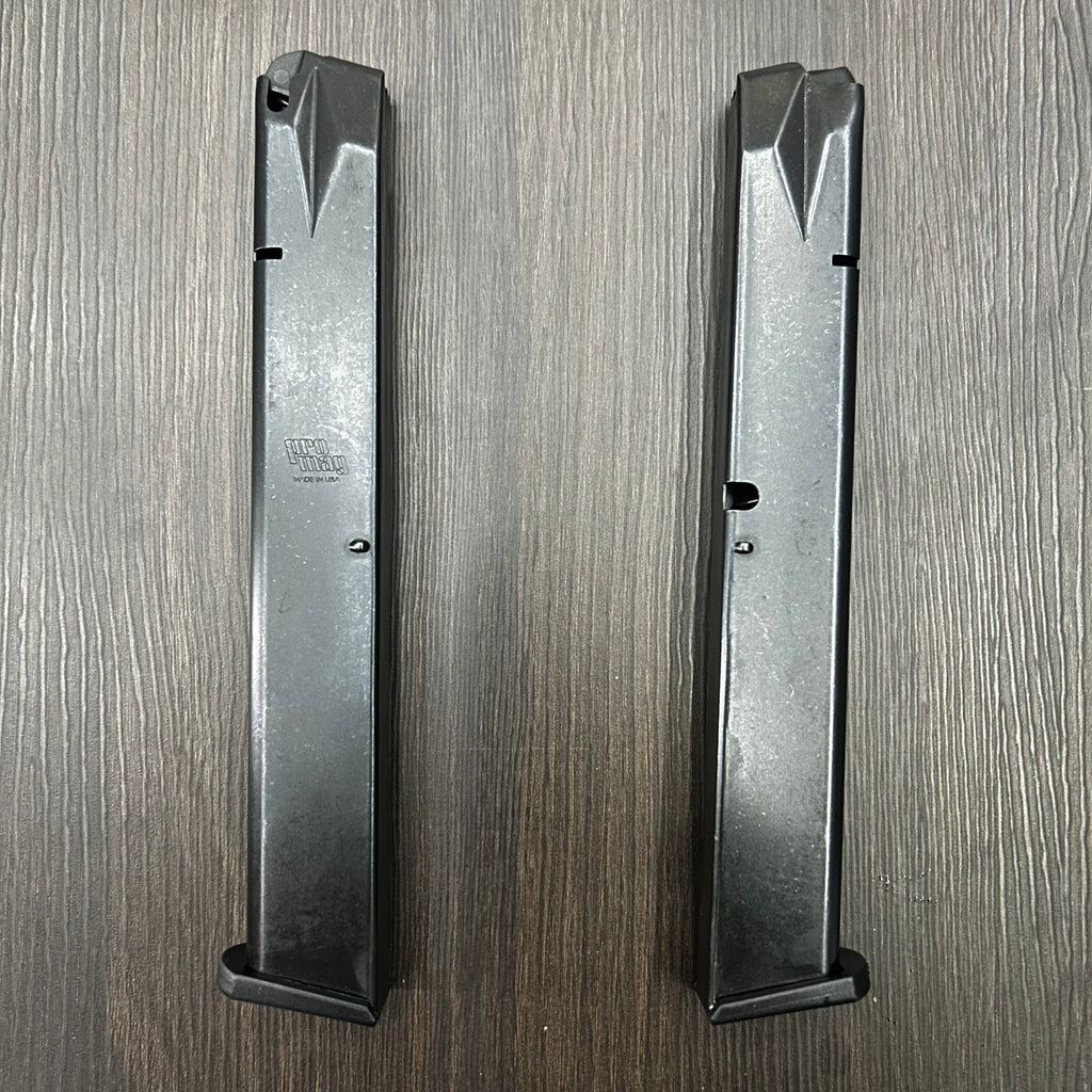 CARGADOR EXTENDIDO PARA PISTOLA BERETTA 92F DE 32 CAPSULAS, MODELOS 92F/FS, M9 CALIBRE 9MM