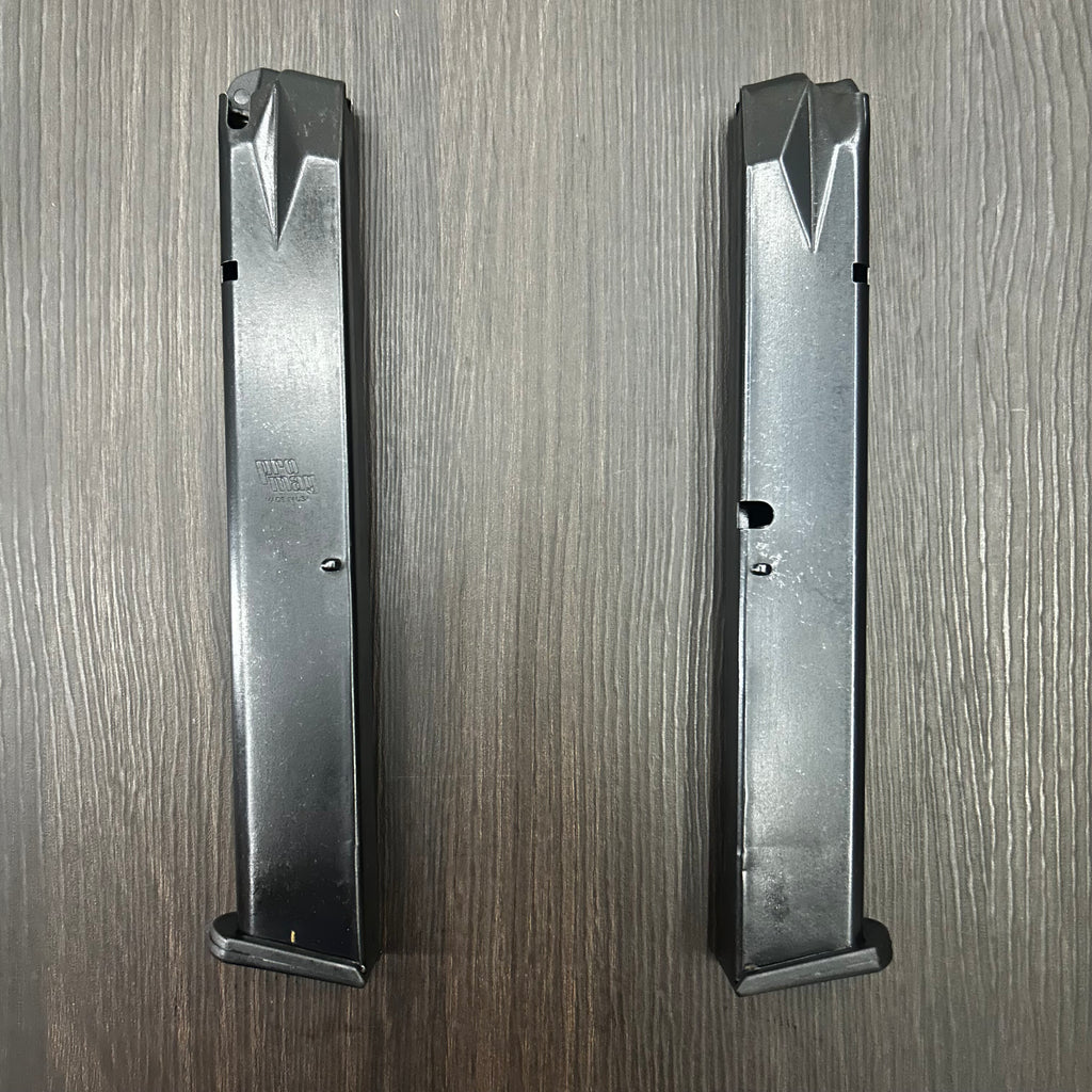 CARGADOR EXTENDIDO PARA PISTOLA TAURUS PT92 DE 32 BALAS, MODELOS PT92, PT99, PT917C CALIBRE 9MM