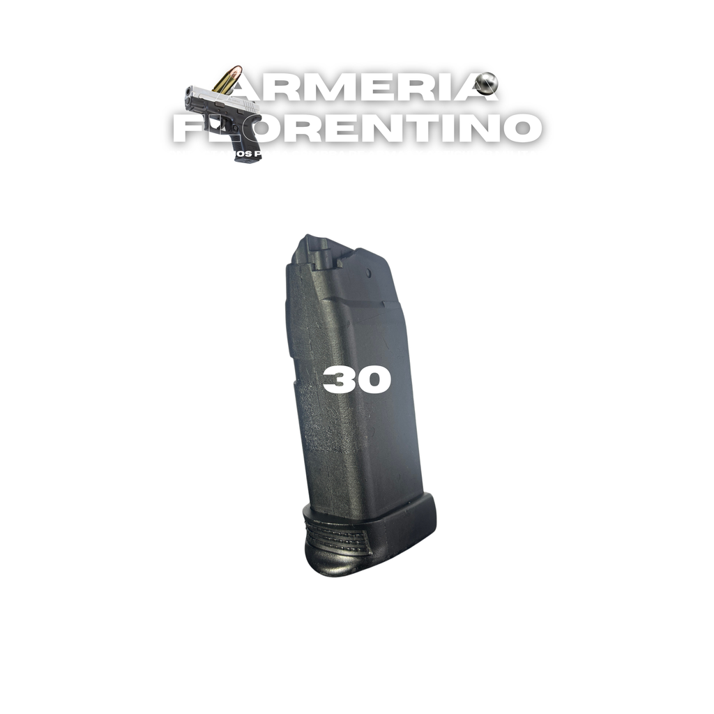 CARGADOR PARA GLOCK 30 CON SOPORTE PARA DEDO – 10 CÁPSULAS – CALIBRE .45 ACP