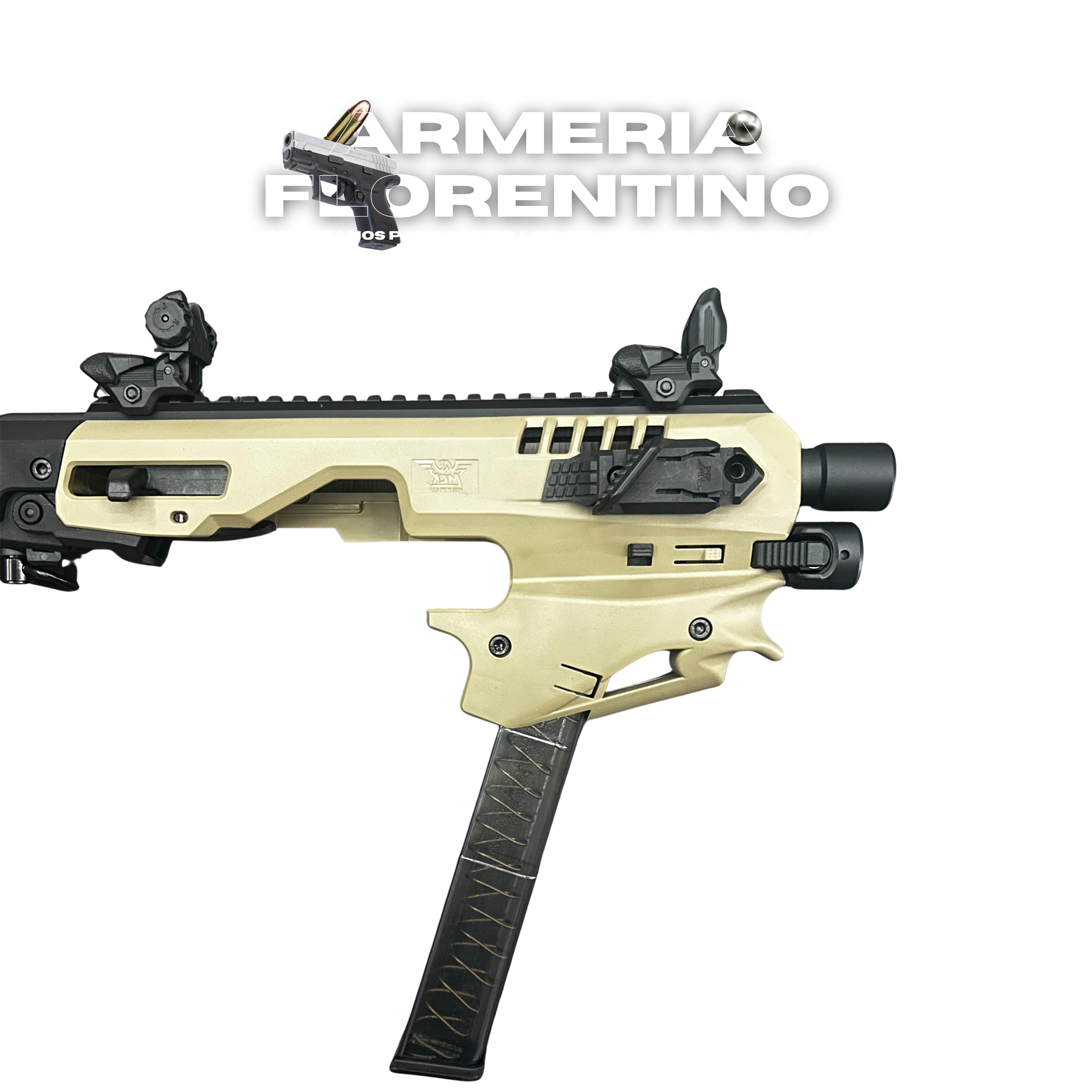 KIT RONI PARA PISTOLA GLOCK 17, 19, 19x 22, 23, 31, 32, 45, GEN 2, GEN3, GEN 4 – CONVERSIÓN TÁCTICA AVANZADA