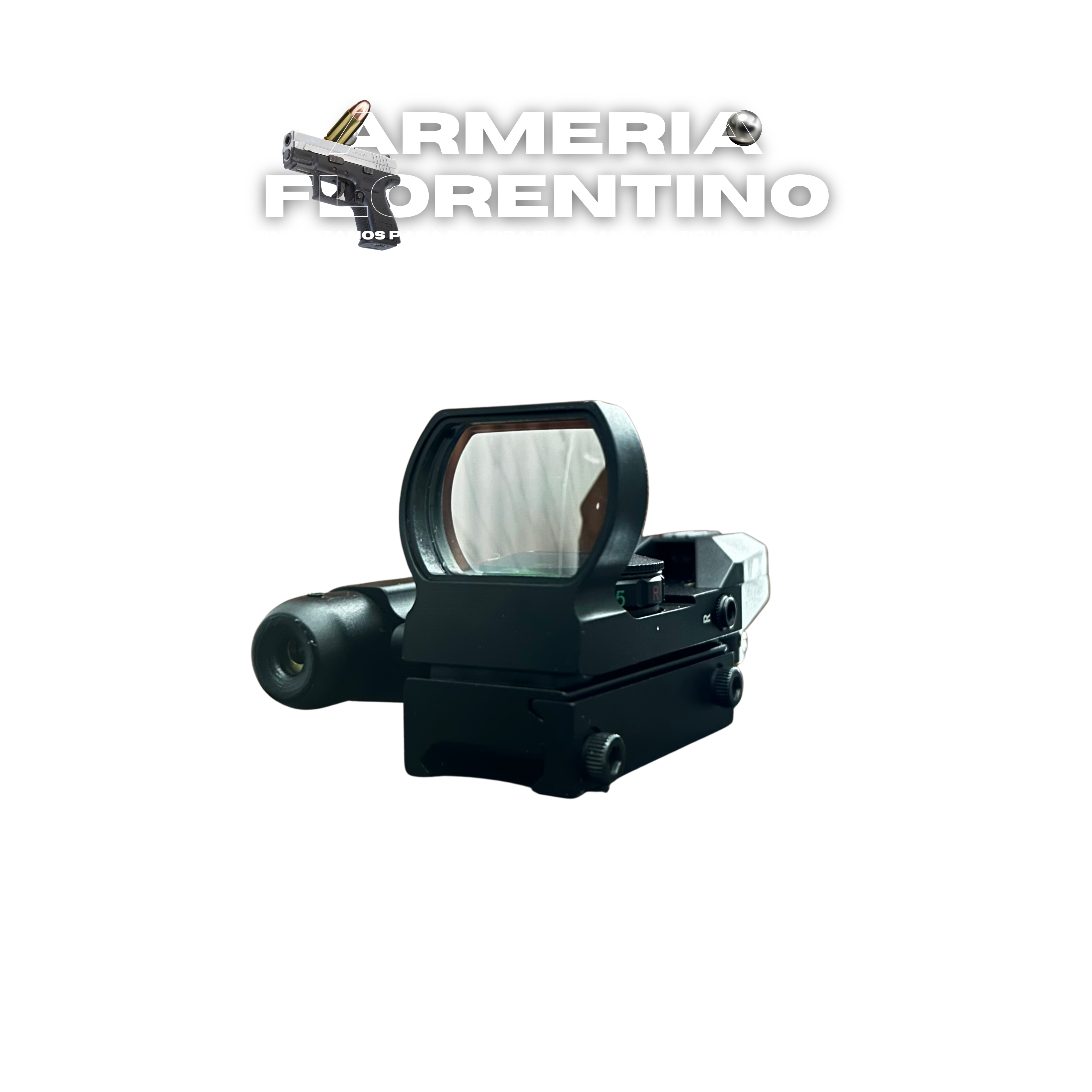 MIRA RÉFLEX SIGHT CON LÁSER INTEGRADO – PRECISIÓN RÁPIDA Y TECNOLOGÍA COMPACTA