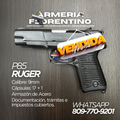 PISTOLA RUGER, MODELO P85, CALIBRE 9MM, CÁPSULAS: 15+1