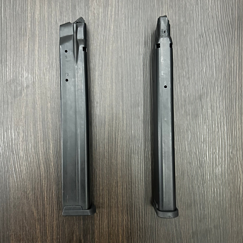 CARGADOR EXTENDIDO PARA PISTOLA SIG SAUER P365 DE 32 CAPSULAS, MODELOS P365, P365X, P365XL CALIBRE 9MM