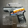 PISTOLA CZ, MODELO G2000, CALIBRE 9MM, CAPSULAS: 15 CAPSULAS