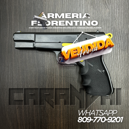 PISTOLA CARANDAI, MODELO 9MM, CAPSULAS: 15 + 1