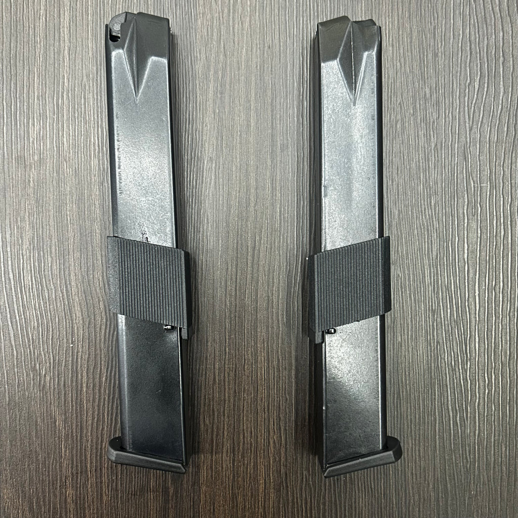 CARGADOR EXTENDIDO PARA PISTOLA SPRINGFIELD HS2000 / XD DE 32 CAPSULAS, CALIBRE 9MM