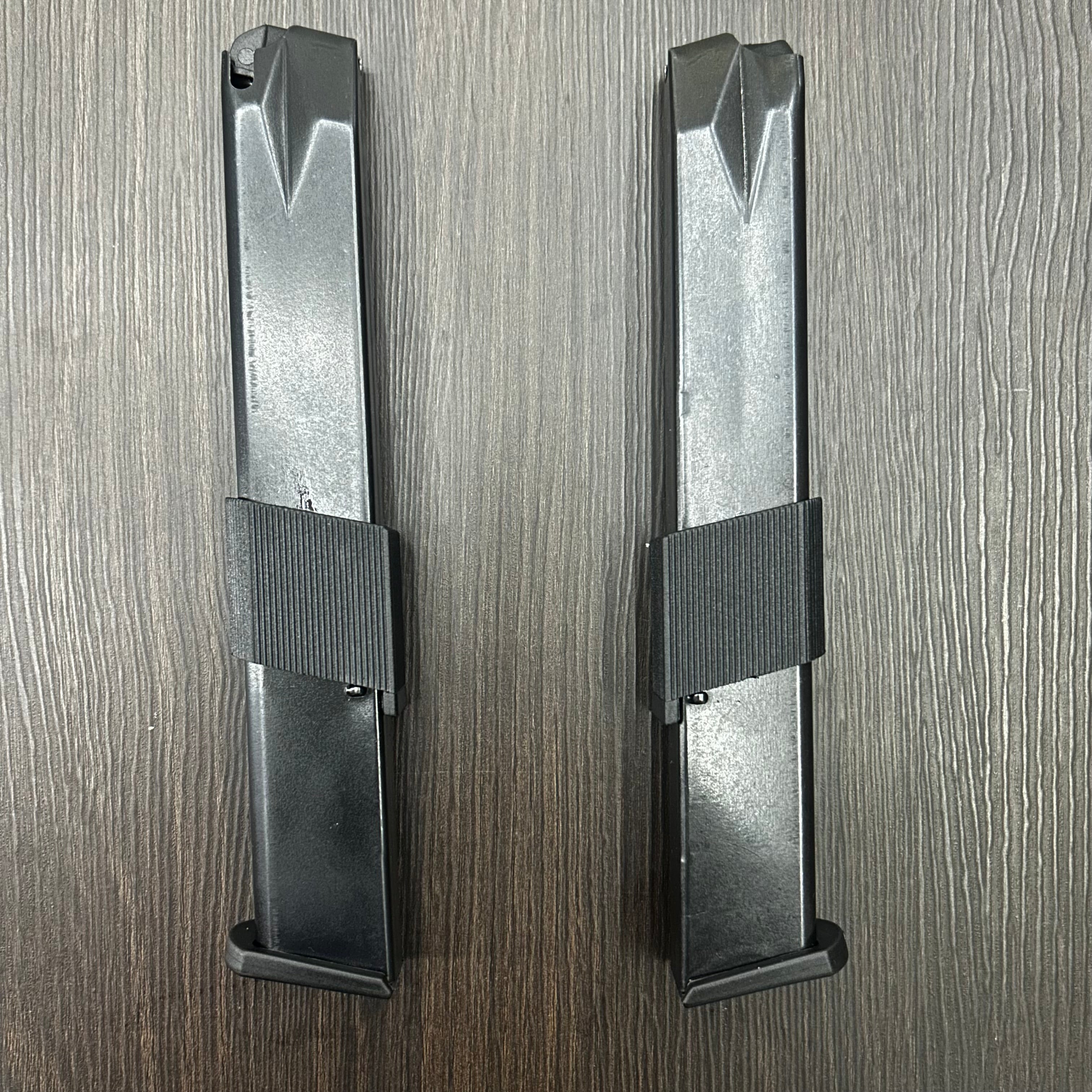 CARGADOR EXTENDIDO PARA PISTOLA SPRINGFIELD HS2000 / XD DE 32 CAPSULAS, CALIBRE 9MM