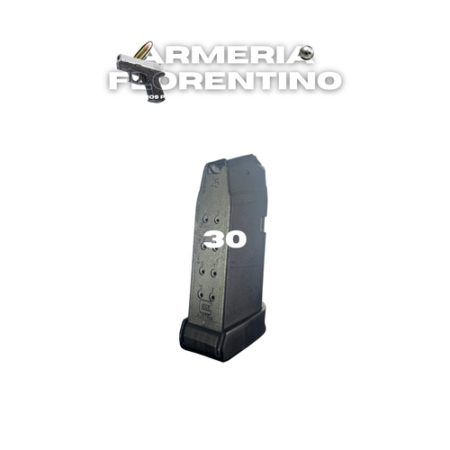 CARGADOR PARA GLOCK 30 CON SOPORTE PARA DEDO – 10 CÁPSULAS – CALIBRE .45 ACP