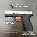 PISTOLA TAURUS, MODELO PT 24/7, CALIBRE 9MM, CAPSULAS: 17 + 1