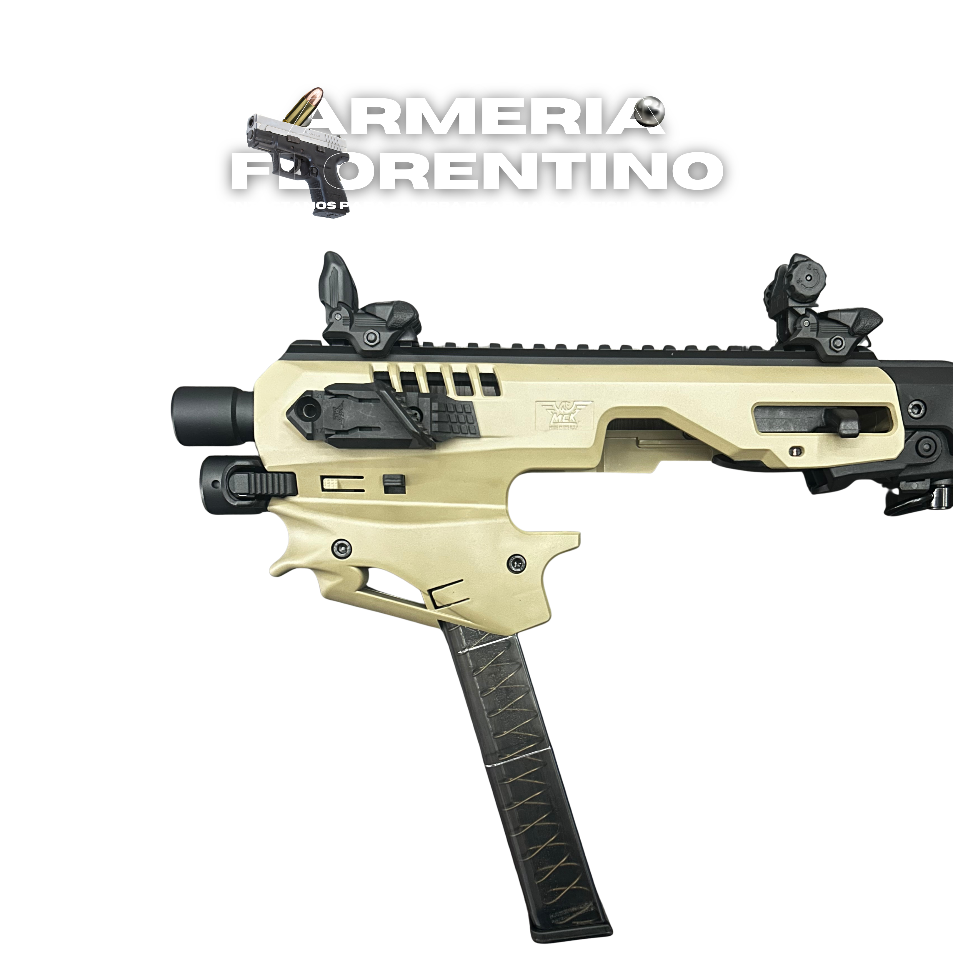 KIT RONI PARA PISTOLA GLOCK 17, 19, 19x 22, 23, 31, 32, 45, GEN 2, GEN3, GEN 4 – CONVERSIÓN TÁCTICA AVANZADA