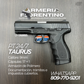 PISTOLA TAURUS, MODELO PT 24/7, CALIBRE 9MM, CAPSULAS: 17 + 1