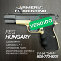 PISTOLA FEG, MODELO HUNGARY, CALIBRE 9MM, CAPSULAS: 13 + 1
