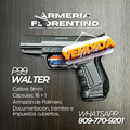 PISTOLA WALTHER, MODELO P99, CALIBRE 9MM, CAPSULAS: 15 + 1