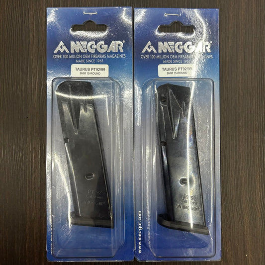 CARGADOR PARA PISTOLAS TAURUS PT92 / PT99 DE 15 BALAS, CALIBRE 9MM