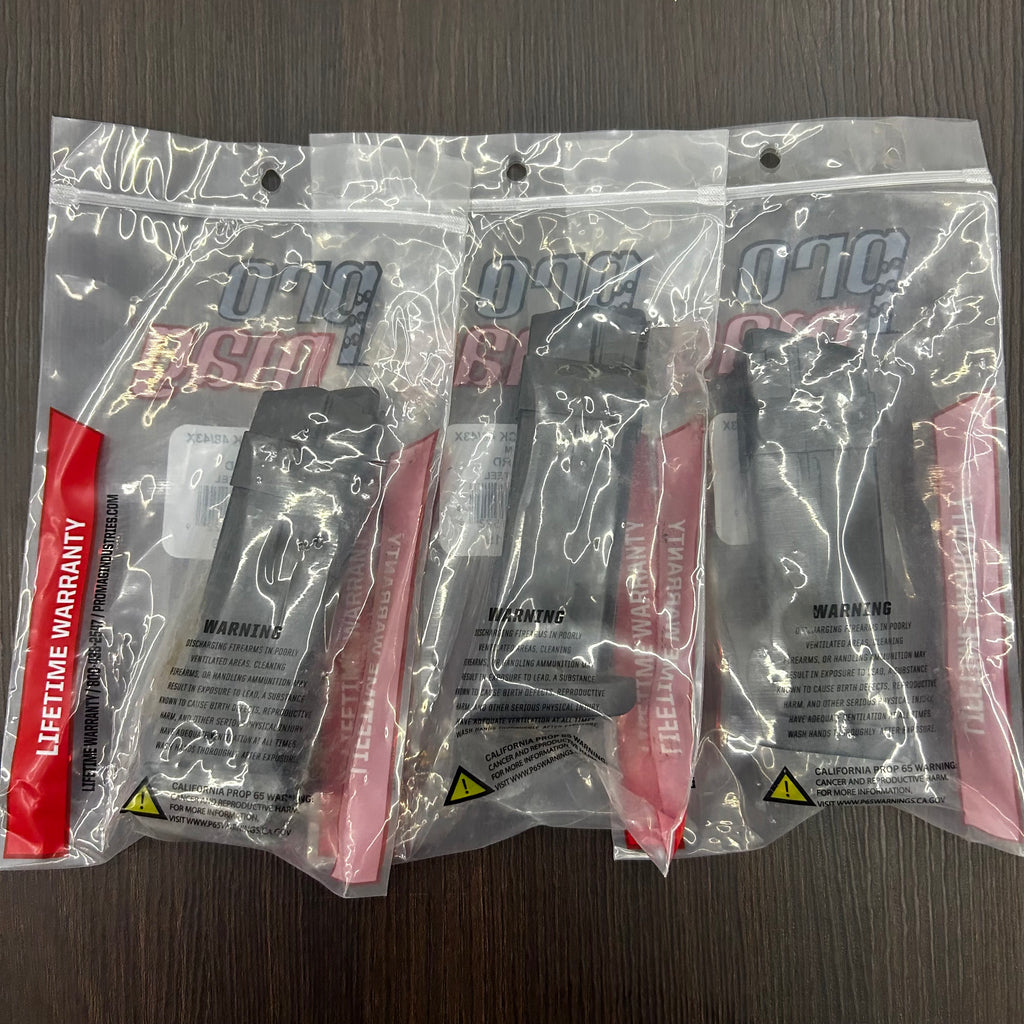 CARGADOR PARA PISTOLAS GLOCK 43X / 48 DE 15 BALAS, CALIBRE 9MM