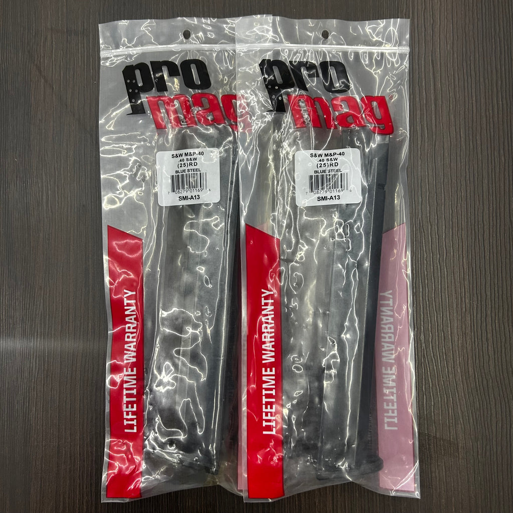 CARGADOR PARA PISTOLA SMITH & WESSON M&P40 DE 15 BALAS, CALIBRE .40 S&W