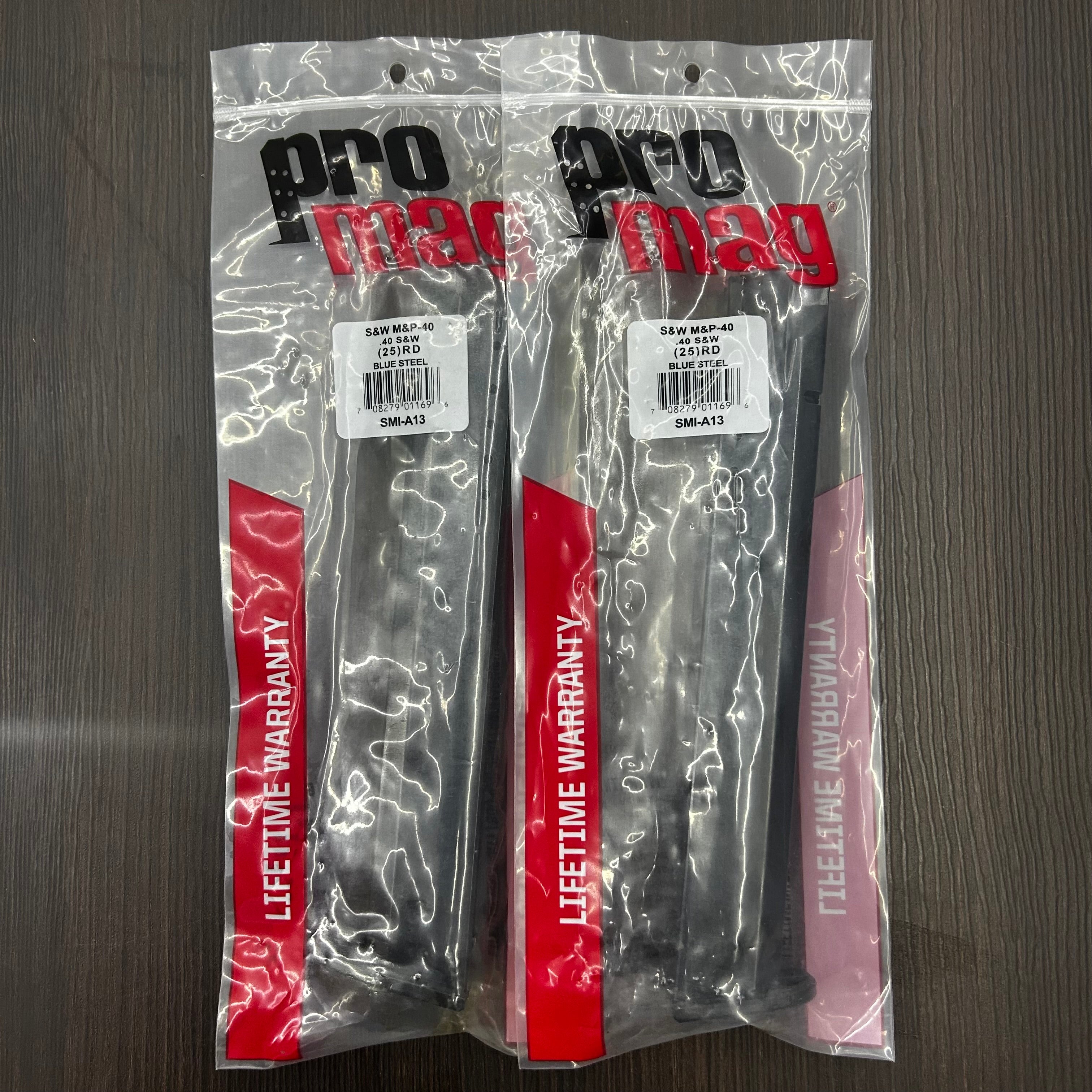 CARGADOR PARA PISTOLA SMITH & WESSON M&P40 DE 15 BALAS, CALIBRE .40 S&W