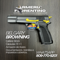 PISTOLA BROWNING, MODELO HI-POWER, CALIBRE 9MM, CAPSULAS: 13 + 1